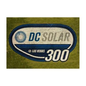Dc Solar 300 Logo On A Green Background