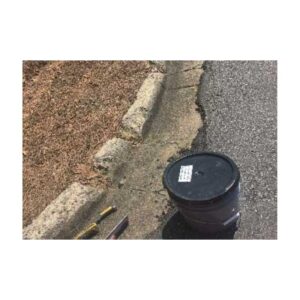 Concrete Curb Repair Kit Shipped Conatined In Plastic Bucket Paint