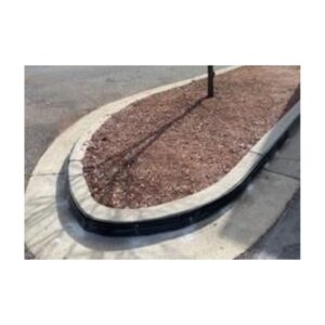 Curb Edge Painted For Landscape Visibility