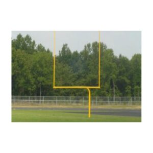 Bright Yellow Football Goal Post Paint Metal.