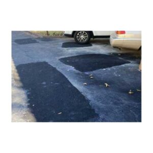 Asphalt Patching On A Parking Lot