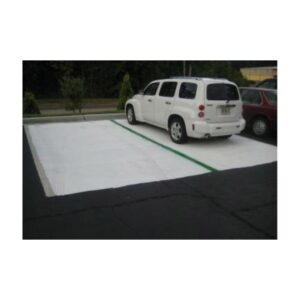 White Asphalt Parking Lot Driveway Coating To Reflect Heat Keep Earth Cool Lower Green House Effect