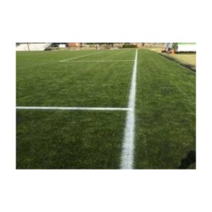 Aerosol line marking permanent paint lining painting synthetic turf athletic soccer field lines.