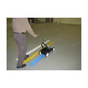 Painting Bright Durable Paint Lines Warehouse Floors.