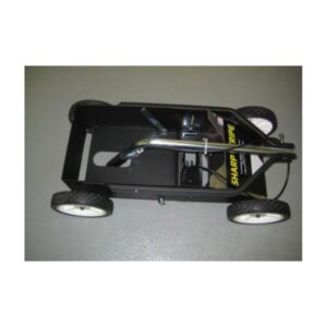 Aerosol Paint Striping Line Marking Machine Folded Down.