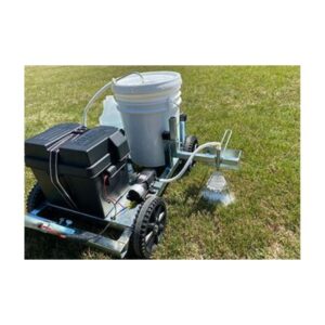 Athletic Soccer Football Lacrosse Line Marking Machine Battery Driven Electric Eco Friendly.