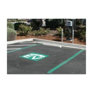 Electric Car Electric Vehicle Charging Spot Parking Lot Paint Coating Stencil Marking Paint