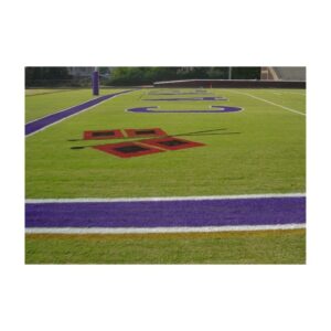 Football Endzone Custom Stencil