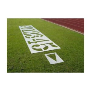 Football Number Stencil Kit