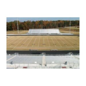 Football Number Stencil Kit Painted With Aerosol Field Marking Paint.