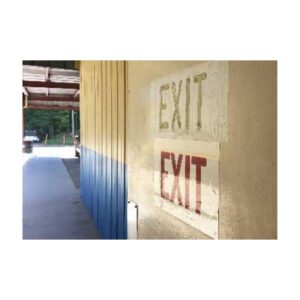 Glow Paint Charged With Sunlight