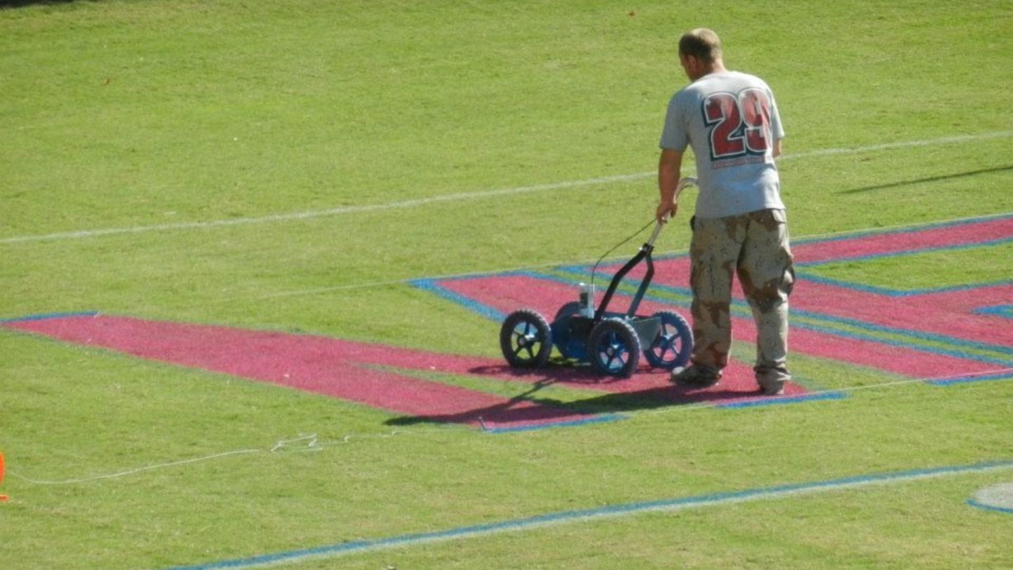How to Set Up a Field Marking Robot for Perfect Logos
