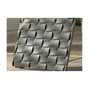 Metallic Woven Mesh Structure With Lithium-Based Coating Finish