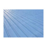 Blue Metal Roof With Water-Resistant Coating