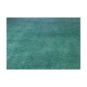 Old Faded Synthetic Indoor Outdoor Field Turf Artificial Grass Painted Green Looking New.
