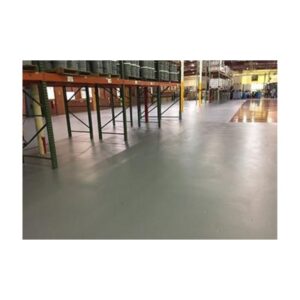 Industrial Plant Warehouse Floor Painted With High Performance Poly Urethane Coating Paint