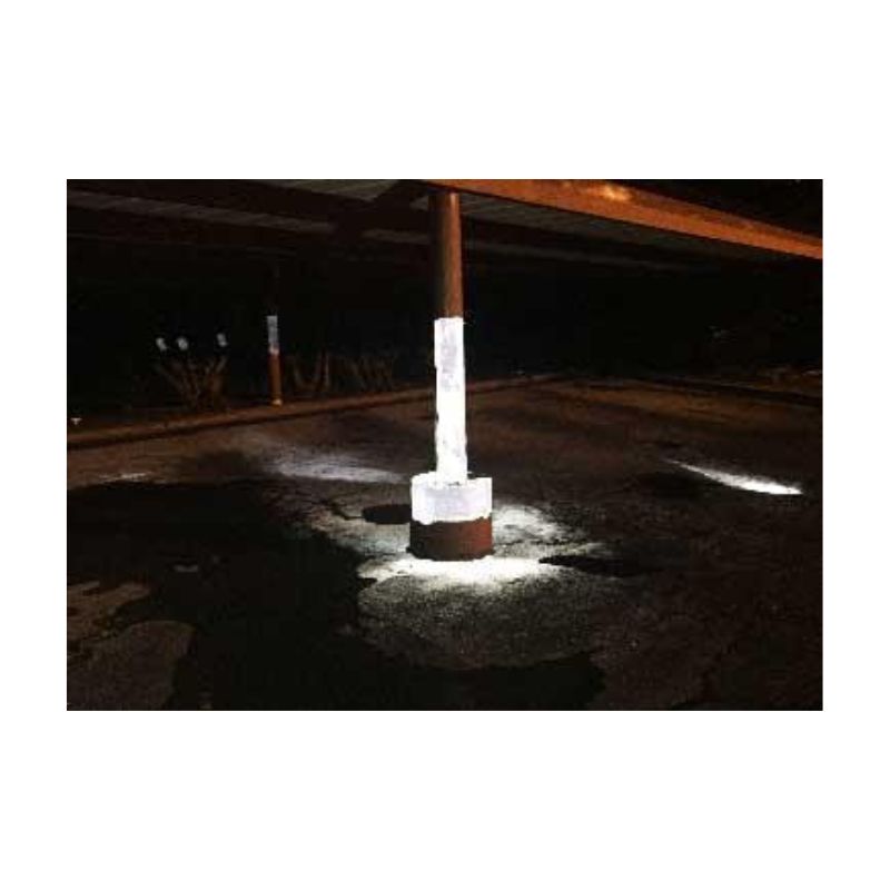 Reflective Paint Coating Contains Light Reflective Pigment Glass Beads For Safety Bright Shine Night Time Reflectivity