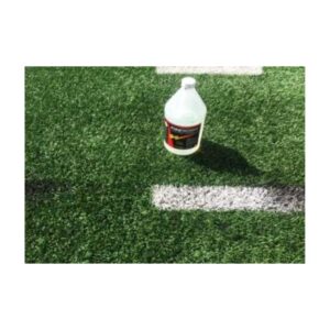 Remove Lacrosse Crease Paint Stains Synthetic Turf Athletic Fields.