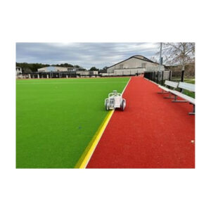 Colors temporary removable chalk lines for lacrosse soccer football line marking with field marking robots.