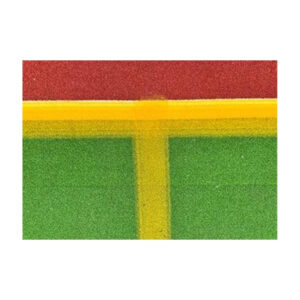 Temporary removable painting lines using autonomous turf tank tmr on synthetic turf.