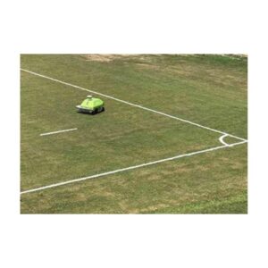 The Best Paint For Painting Soccer Field Line Marking With Turf Tank Robot.
