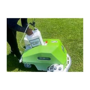 Ready to spray white paint for tiny mobile robots