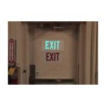 Safety Sign Will Glow Even In The Day And Dark.