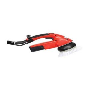 Red Motorized Scrubber Cleaning Equipment With Dual Handles