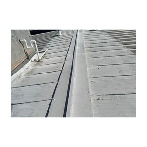 Metal Standing Seam Roof With A Gutter Or Valley