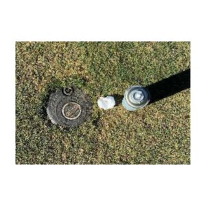 Spray Tracker Marking With Unique Aerosol Foam.