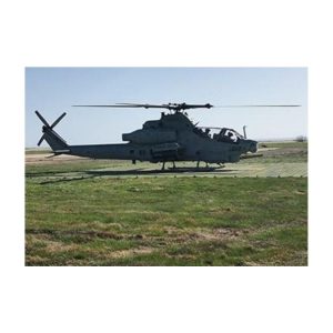 Airport runway landing zone marking application spray painting temporary lines.