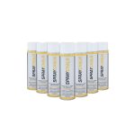 Aerosol can temporary Chalk removable chalk to paint lines logos on synthetic field turf.