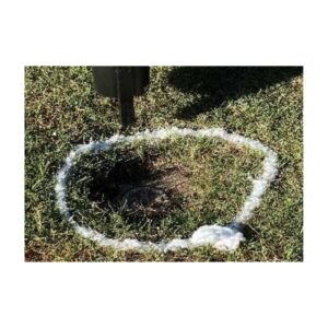 Spraying Temprary Aerosol Foam With Hand Wand.