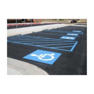 Race Track Or Go-Kart Striping With Checker Design