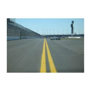 White Yellow Traffic Line Marking Striping Paint Striping Daytona Motor Speedway.