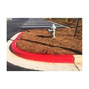 Bright Non Fading Rough Durable Red Curb Safety Paint.