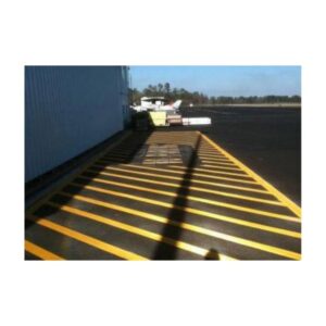 Bight Yellow White Airport Runway Highway Streets Parking Roads Line Marking Striping Paint.