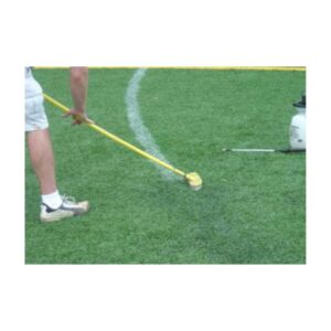 Unwanted Old Unknown Old Paint Lines Athletic Fields Removal.