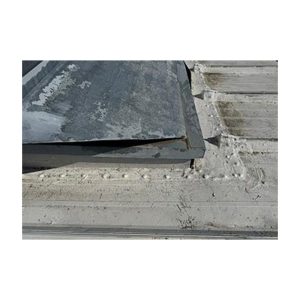 Waterproof Sealant Applied On Metal Roof Joint To Stop Leaks