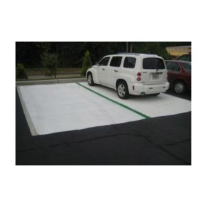 White Asphalt Parking Lot Driveway Coating To Reflect Heat Keep Earth Cool Lower Green House Effect