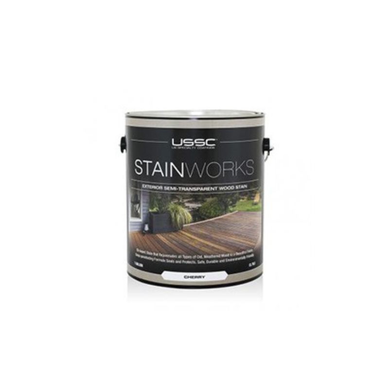Wood Stain Transparent Iron Oxide Oils Solvent Base Decks Shingles Fence Siding Protection